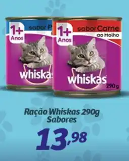Superbom Supermercados Ração Whiskas Sabores oferta