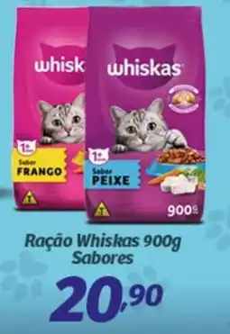 Superbom Supermercados Ração Whiskas Sabores oferta