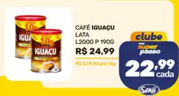 Rede Super Passo Café iguaçu lata oferta