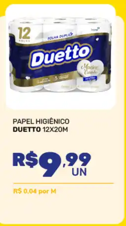 Rede Super Passo Papel higiênico duetto oferta