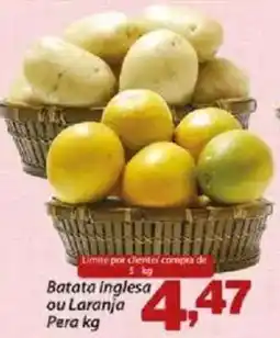 Confiança Supermercados Batata Inglesa ou Laranja Pera oferta
