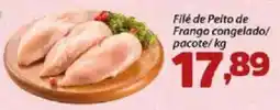 Confiança Supermercados Filé de Peito de Frango congelado/ pacote oferta