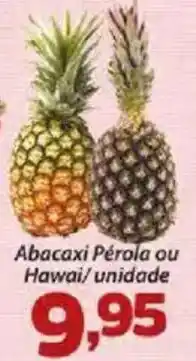 Confiança Supermercados Abacaxi Pérola ou Hawai/unidade oferta