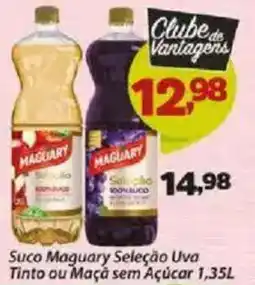 Confiança Supermercados Suco Maguary Seleção Uva Tinto ou Maça sem Açúcar oferta