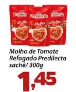 Confiança Supermercados Molho de Tomate Refogado Predilecta sache oferta