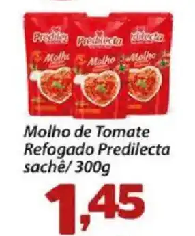 Confiança Supermercados Molho de Tomate Refogado Predilecta sache oferta