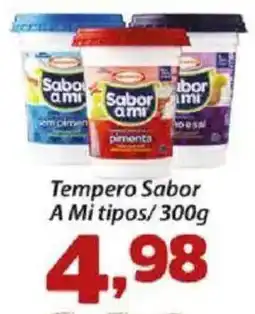 Confiança Supermercados Tempero Sabor A Mi tipos oferta