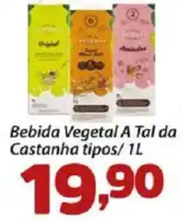 Confiança Supermercados Bebida Vegetal A Tal da Castanha tipos oferta