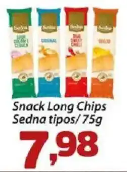 Confiança Supermercados Snack Long Chips Sedna tipos oferta
