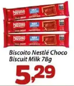 Confiança Supermercados Biscoito Nestlé Choco Biscuit Milk oferta
