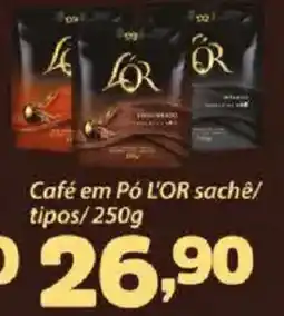 Confiança Supermercados Café em Pó L'OR sache/ tipos oferta
