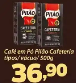 Confiança Supermercados Café em Pó Pilão Cafeteria à vácuo/tipos oferta