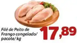 Confiança Supermercados Filé de Peito de Frango congelado/ pacote oferta