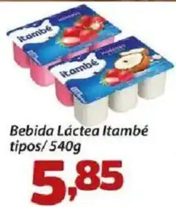 Confiança Supermercados Bebida Láctea Itambé tipos oferta