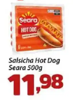 Confiança Supermercados Salsicha Hot Dog Seara oferta