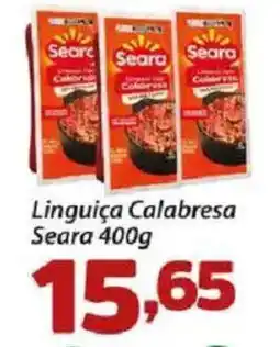 Confiança Supermercados Linguiça Calabresa Seara oferta
