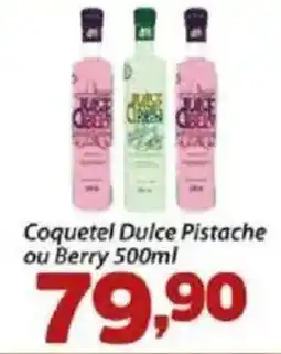 Coquetel Dulce Pistache ou Berry