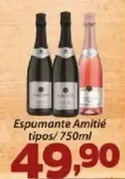 Confiança Supermercados Espumante Amitié tipos oferta