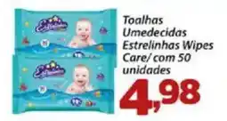 Confiança Supermercados Toalhas Umedecidas Estrelinhas Wipes Care oferta
