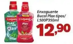 Confiança Supermercados Enxaguante Bucal Plax tipos oferta