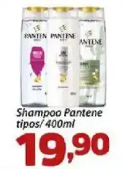 Confiança Supermercados Shampoo Pantene tipos oferta