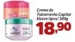 Confiança Supermercados Creme de Tratamento Capilar Elseve tipos oferta