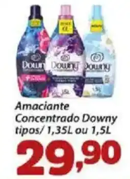 Amaciante Concentrado Downy tipos