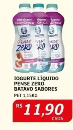Assaí Atacadista Iogurte Líquido Pense Zero Batavo Sabores oferta