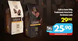 Supermercados Big Compra Café La Sante oferta