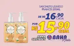 Bahamas Supermercados Sabonete líquido francis oferta