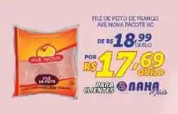 Bahamas Supermercados File de peito de frango ave nova pacote oferta