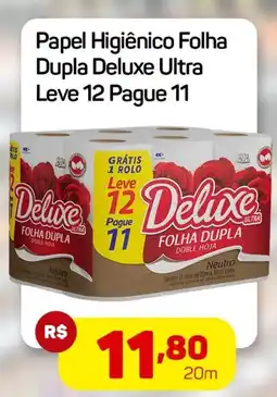 Epa Papel Higiênico Folha Dupla Deluxe Ultra Leve 12 Pague 11 oferta