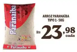 Bahamas Supermercados Arroz paranaíba tipo 1 oferta