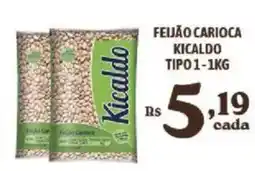 Bahamas Supermercados Feijão carioca kicaldo tipo1 oferta