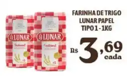 Bahamas Supermercados Farinha de trigo lunar papel tipo1 oferta