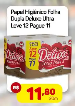 Epa Papel Higiênico Folha Dupla Deluxe Ultra Leve 12 Pague 11 oferta