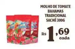 Bahamas Supermercados Molho de tomate bahamas tradicional sache oferta