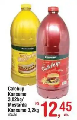 Fort Atacadista Catchup Konsumo/ Mostarda Konsumo Galão oferta