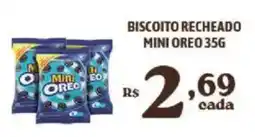 Bahamas Supermercados Biscoito recheado mini oreo oferta