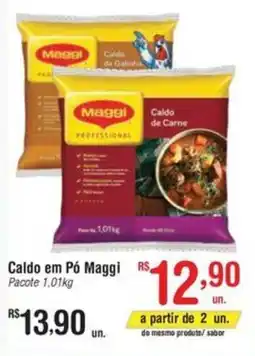 Fort Atacadista Caldo em Pó Maggi Pacote oferta