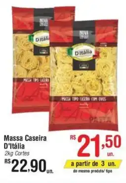 Fort Atacadista Massa Caseira D'Itália Cortes oferta