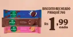 Bahamas Supermercados Biscoito recheado piraque oferta