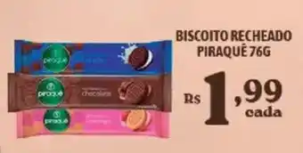 Bahamas Supermercados Biscoito recheado piraque oferta