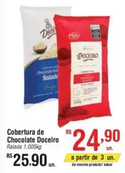 Fort Atacadista Cobertura de Chocolate Doceiro Ralada oferta