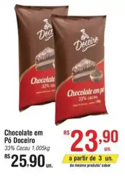 Fort Atacadista Chocolate em Pó Doceiro 33% Cacau oferta