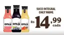 Bahamas Supermercados Suco integral only oferta