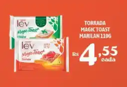 Bahamas Supermercados Torrada magic toast marilan oferta