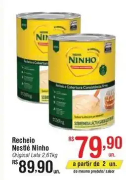 Fort Atacadista Recheio Nestlé Ninho Original Lata oferta