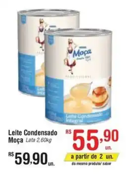 Fort Atacadista Leite Condensado Moça Lata oferta