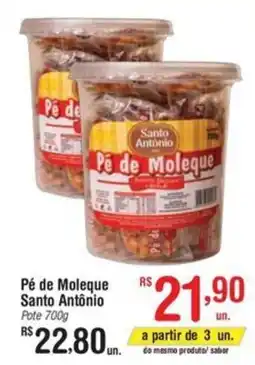 Fort Atacadista Pé de Moleque Santo Antônio Pote oferta